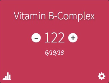 Screenshot of Vitamin B tally